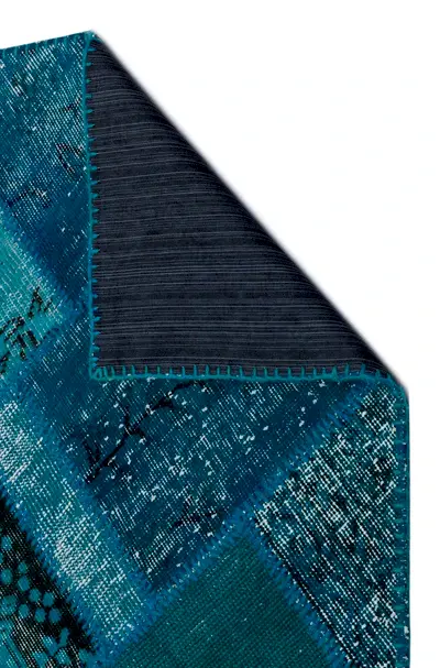Apex Patchwork Unique Turkuaz 31251 160 cm X 230 cm