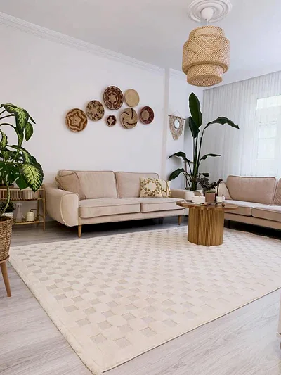 Orion 4211 Krem - Makine Halısı