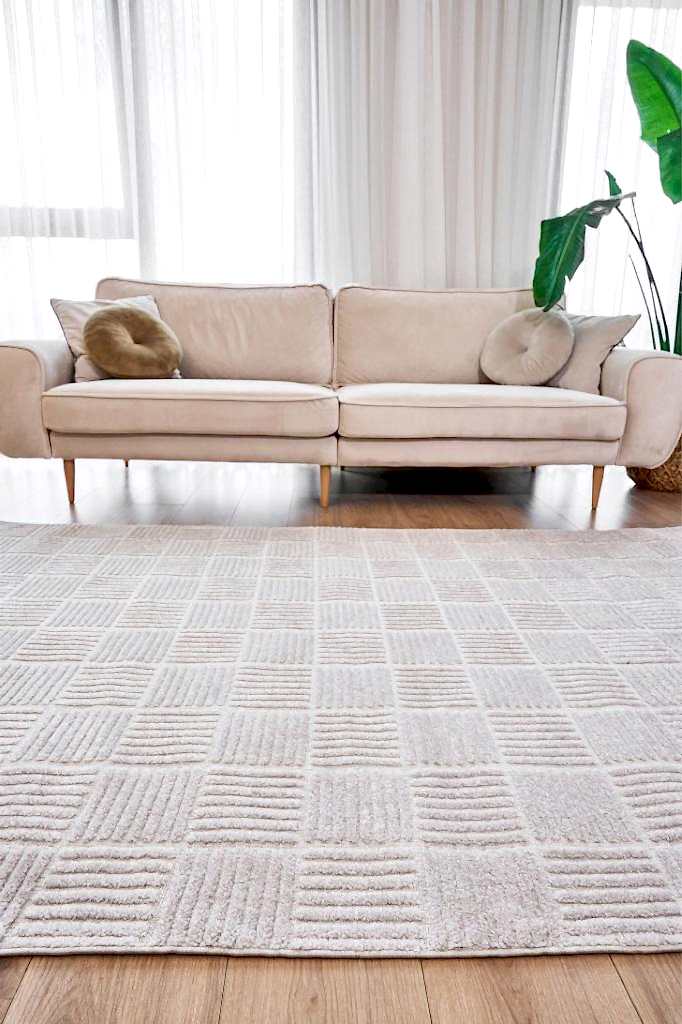 Anemon 6822 Krem - Dekoratif Halı