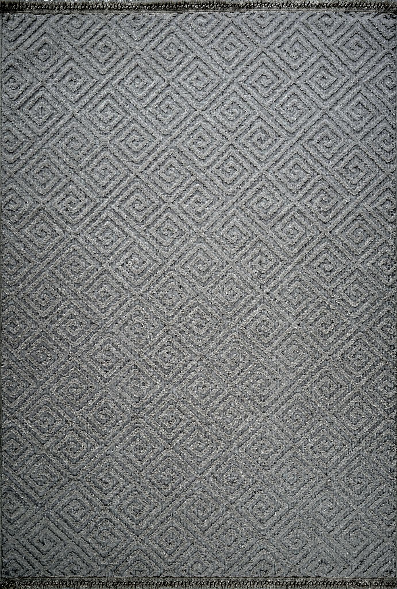 Anemon Kesme Halı (Özel Ölçü) - 6811 Beyaz