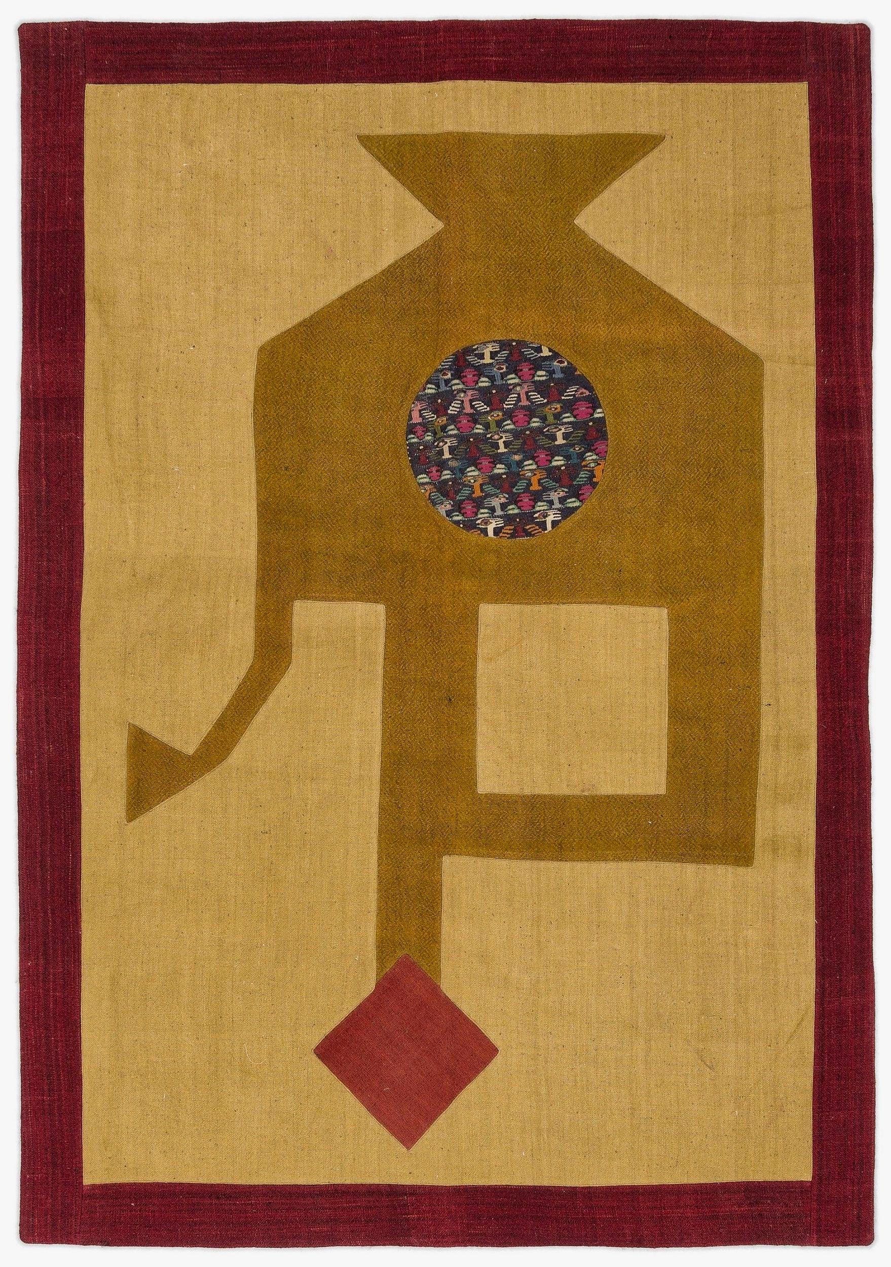 Apex Kilim Patchwork Unique Colours 0801 134 cm X 194 cm