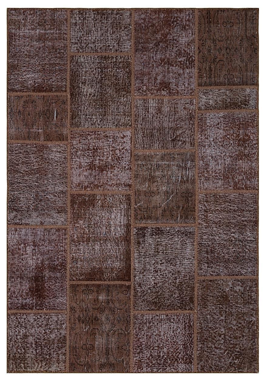 Apex Patchwork Unique Kahve 31223 160 cm X 230 cm