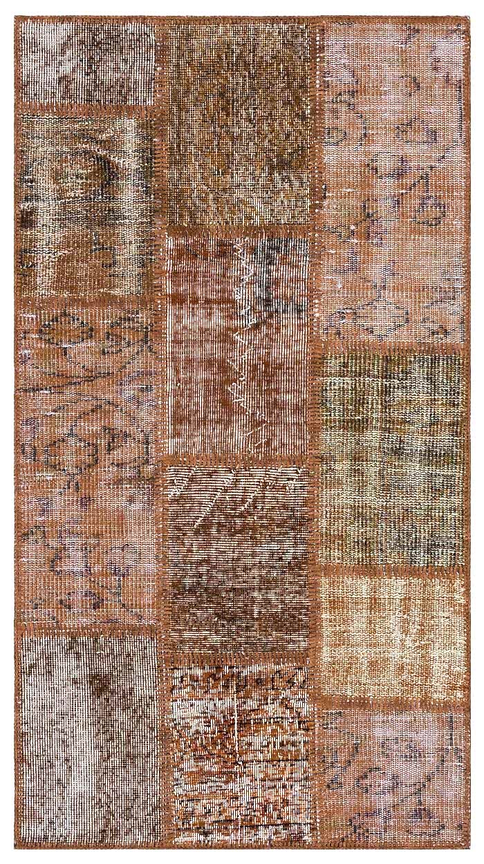 Apex Patchwork Unique Kahve 31426 80 x 150 cm