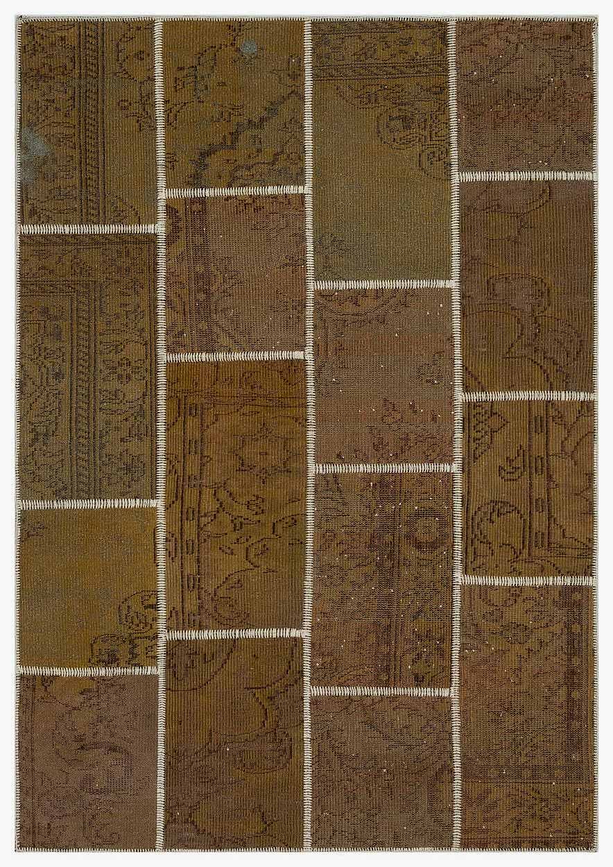 Apex Patchwork Unique Kahve 33896 160 cm X 230 cm