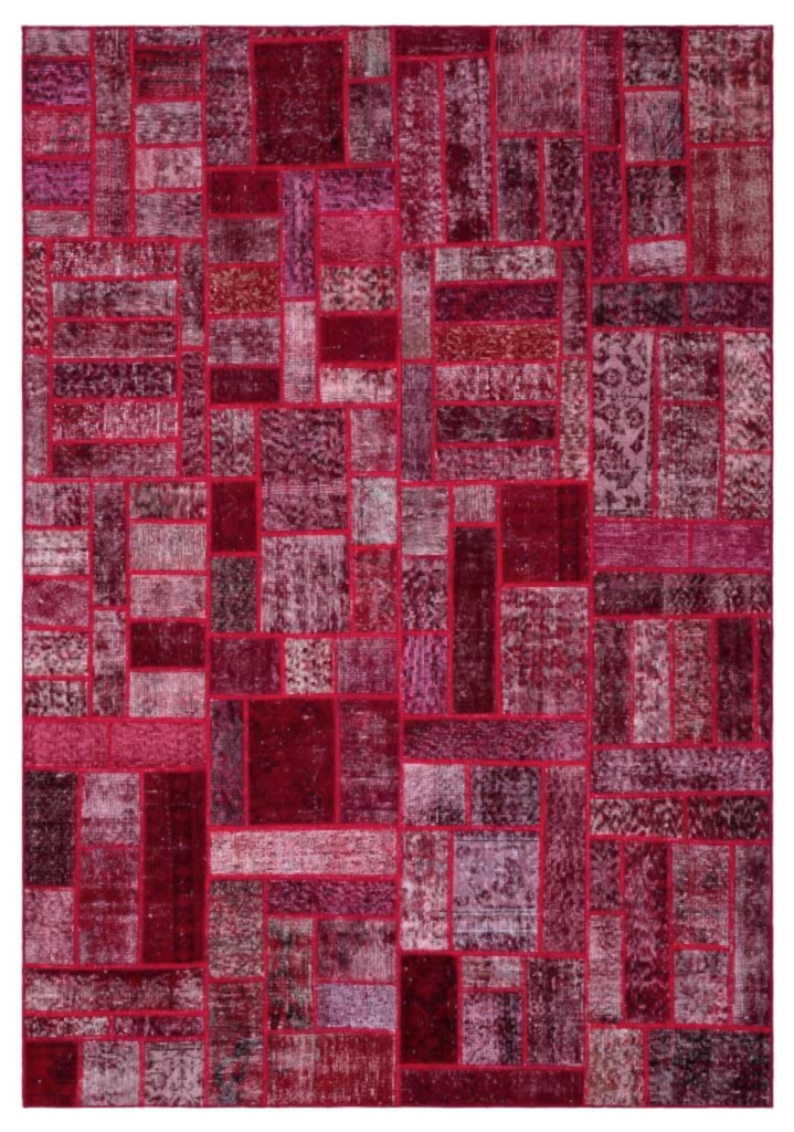Apex Patchwork Unique Kırmızı 26423 160 cm X 230 cm
