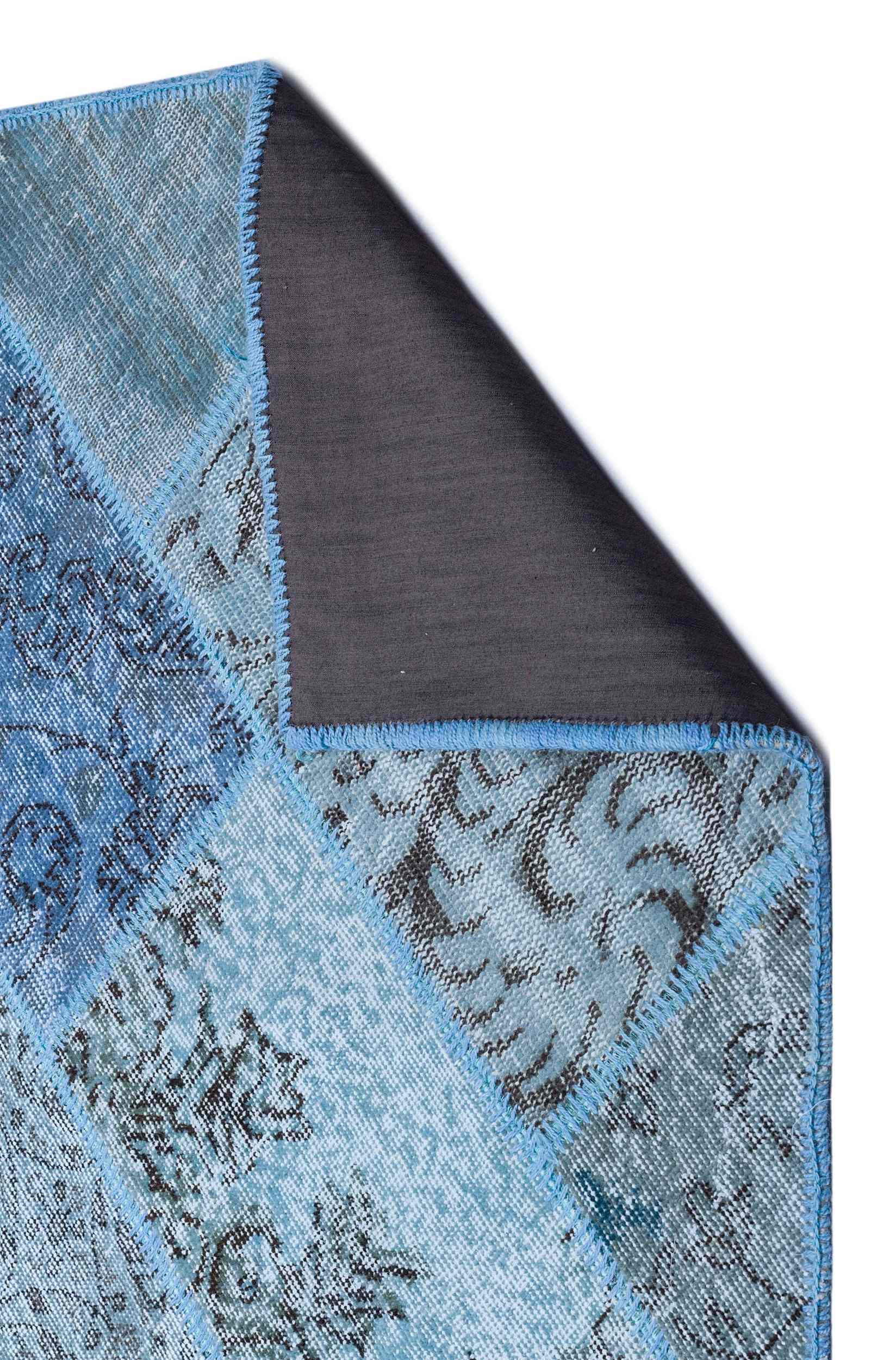 Apex Patchwork Unique Mavi 26293 160 cm X 230 cm