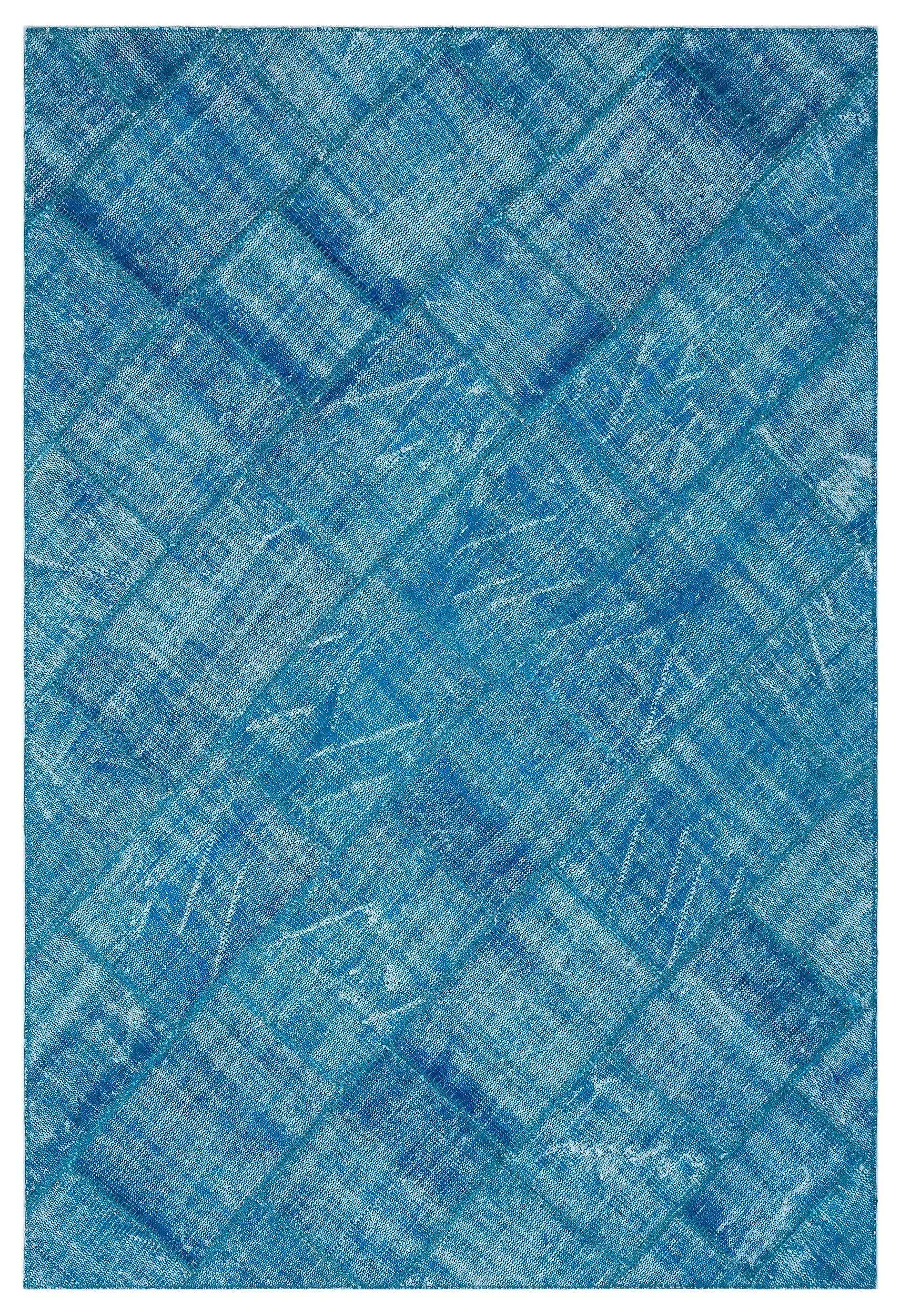 Apex Patchwork Unique Mavi 26364 160 cm X 230 cm