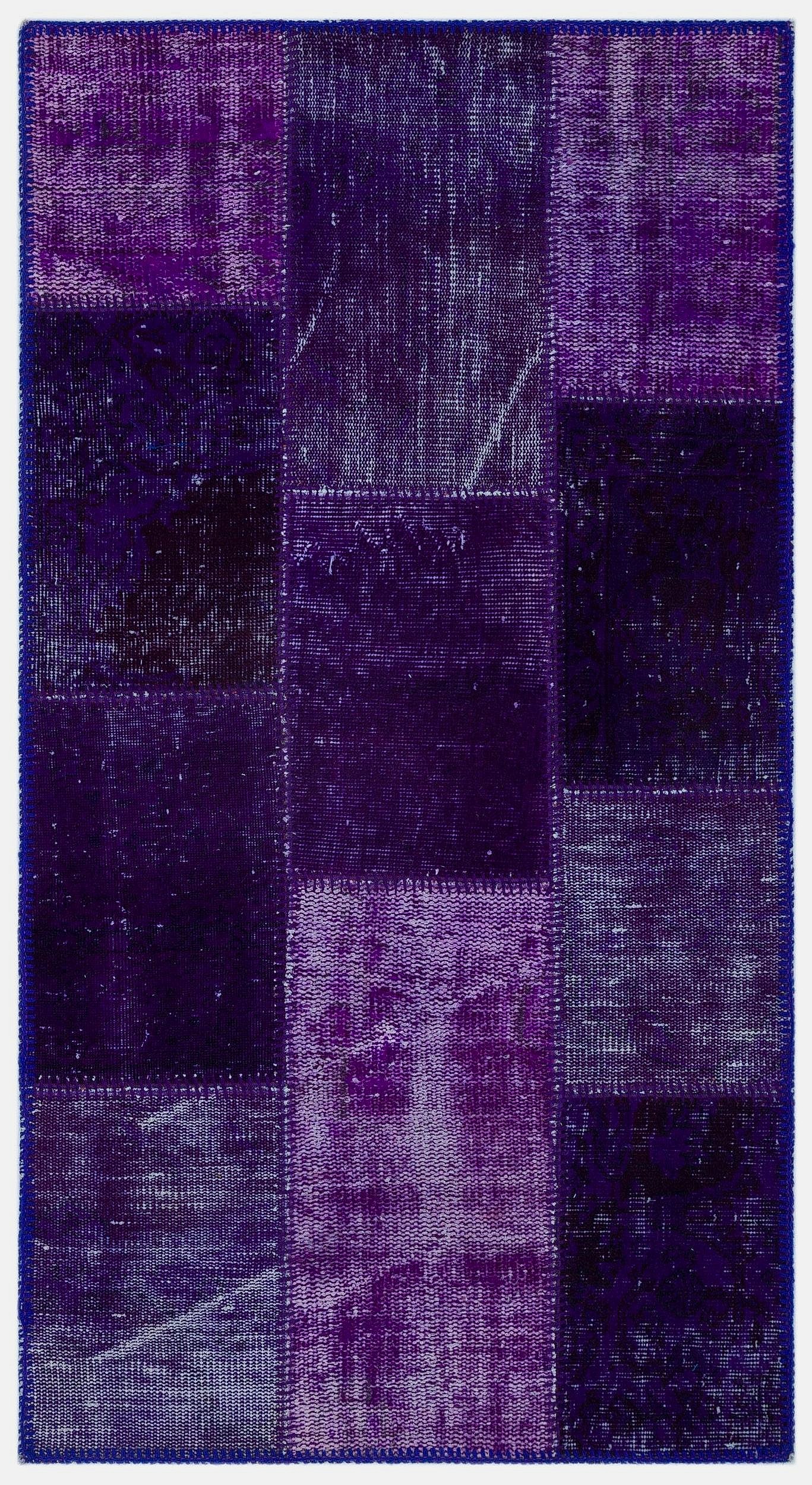 Apex Patchwork Unique Mor 21309 080 cm X 150 cm