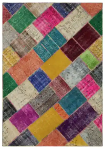 Apex Patchwork Unique Multi Naturel 21636 160 cm X 233 cm