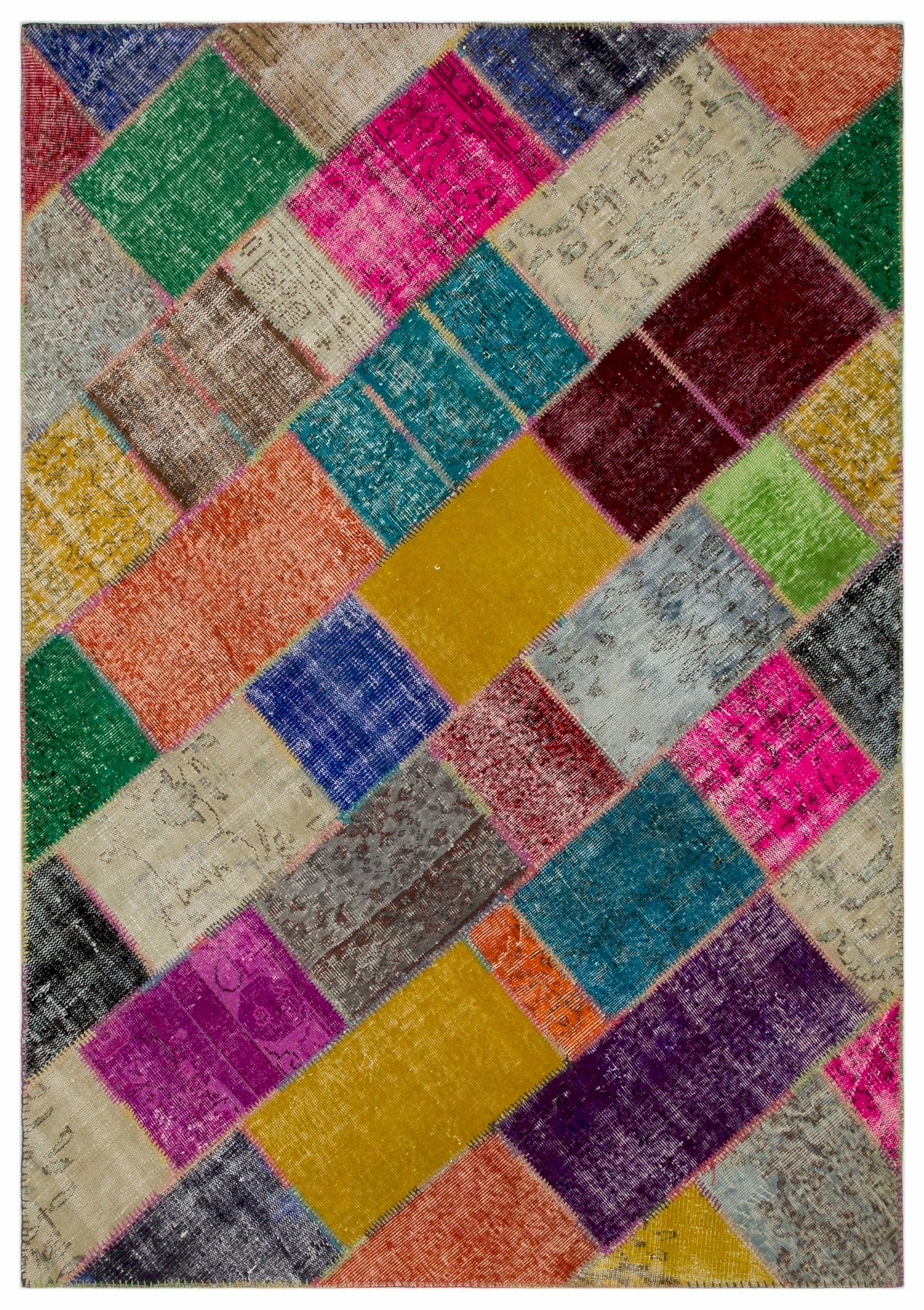 Apex Patchwork Unique Multi Naturel 21636 160 cm X 233 cm