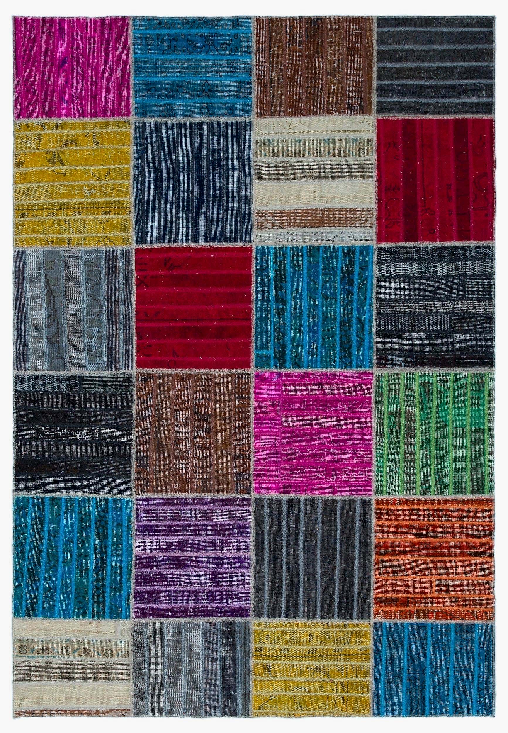 Apex Patchwork Unique Multi Naturel 24910 160 cm X 230 cm