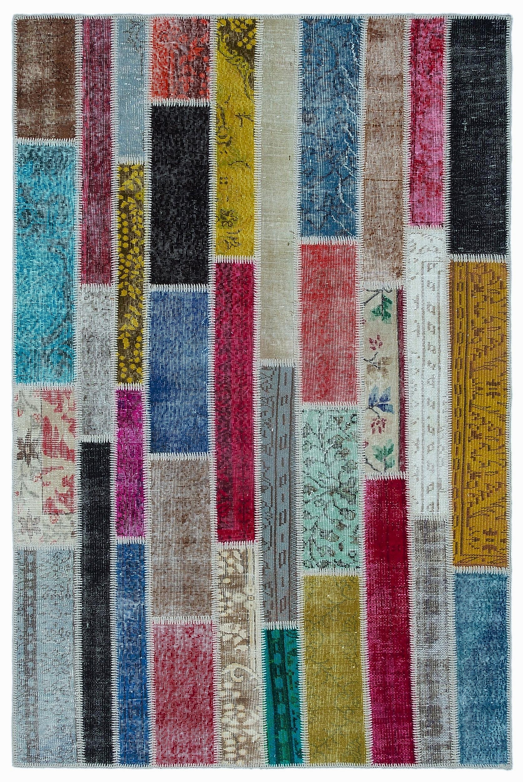 Apex Patchwork Unique Multi Naturel 25226 155 cm X 231 cm