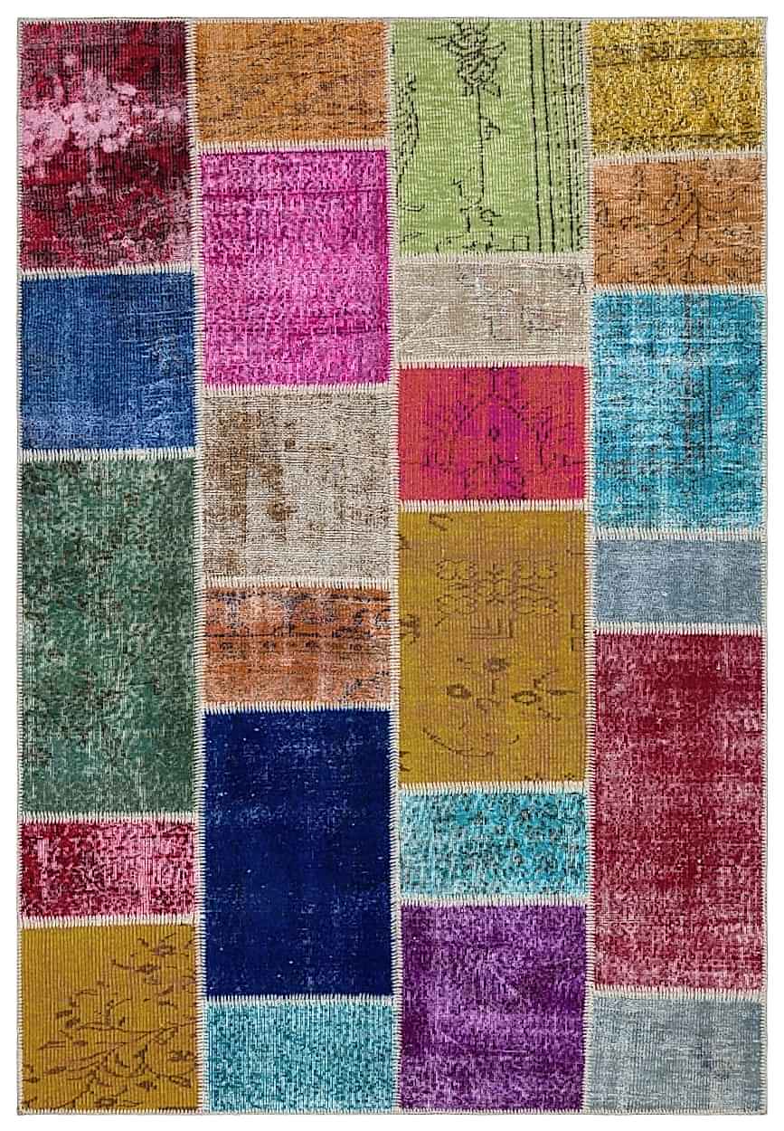 Apex Patchwork Unique Multi Naturel 33246 160 cm X 230 cm