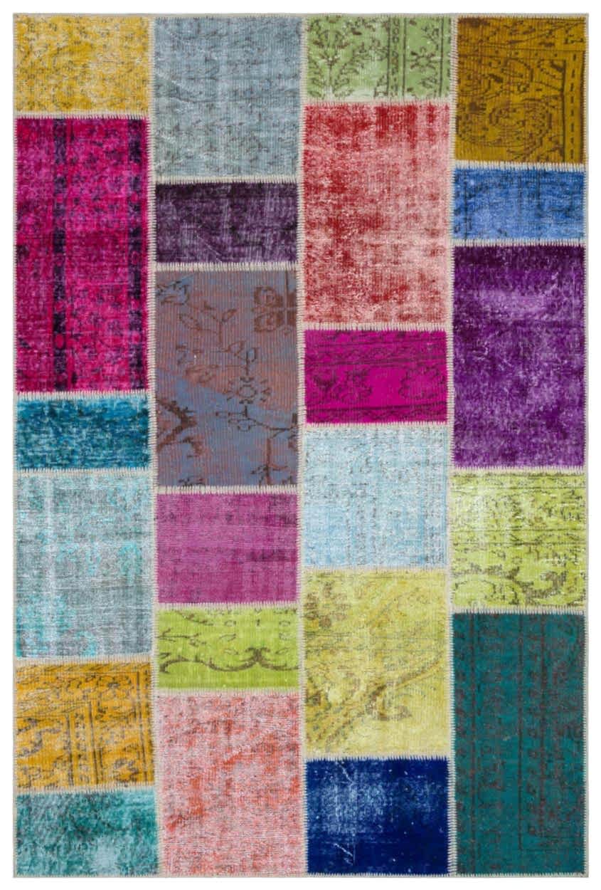 Apex Patchwork Unique Multi Naturel 33260 160 cm X 230 cm