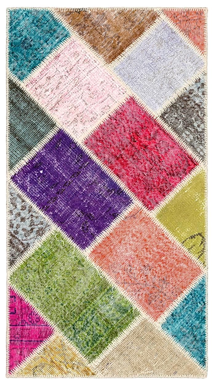 Apex Patchwork Unique Multi Naturel 34096 081 cm X 150 cm