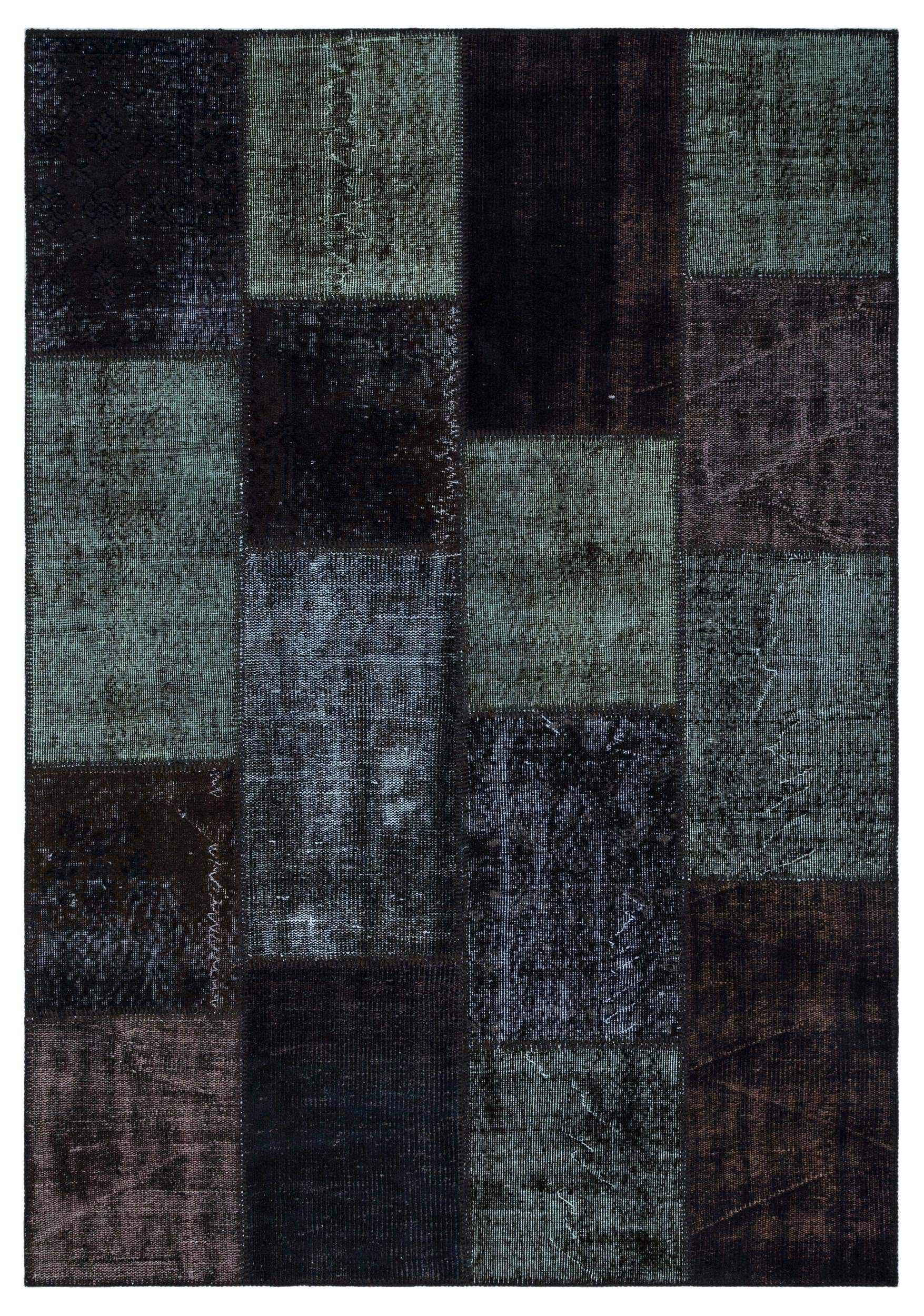 Apex Patchwork Unique Siyah 26419 160 cm X 230 cm