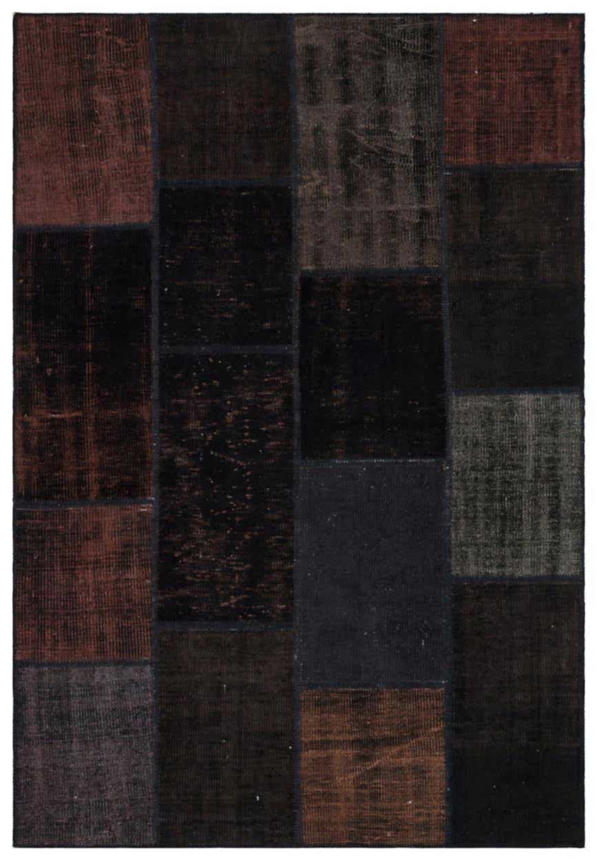 Apex Patchwork Unique Siyah 33230 160 cm X 230 cm