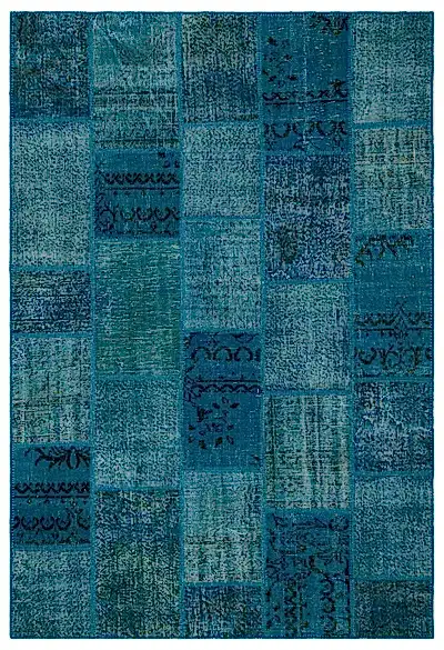 Apex Patchwork Unique Turkuaz 21825 190 cm X 282 cm