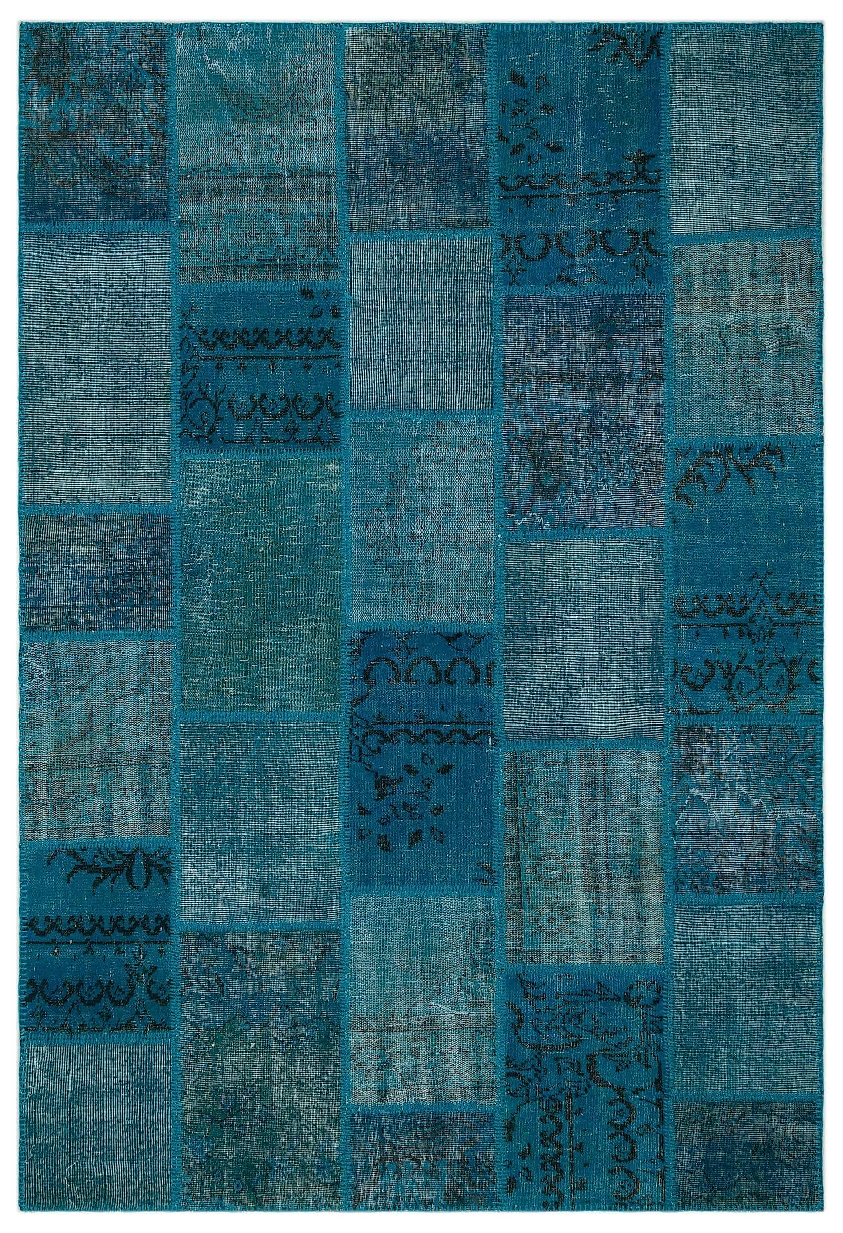 Apex Patchwork Unique Turkuaz 21825 190 cm X 282 cm