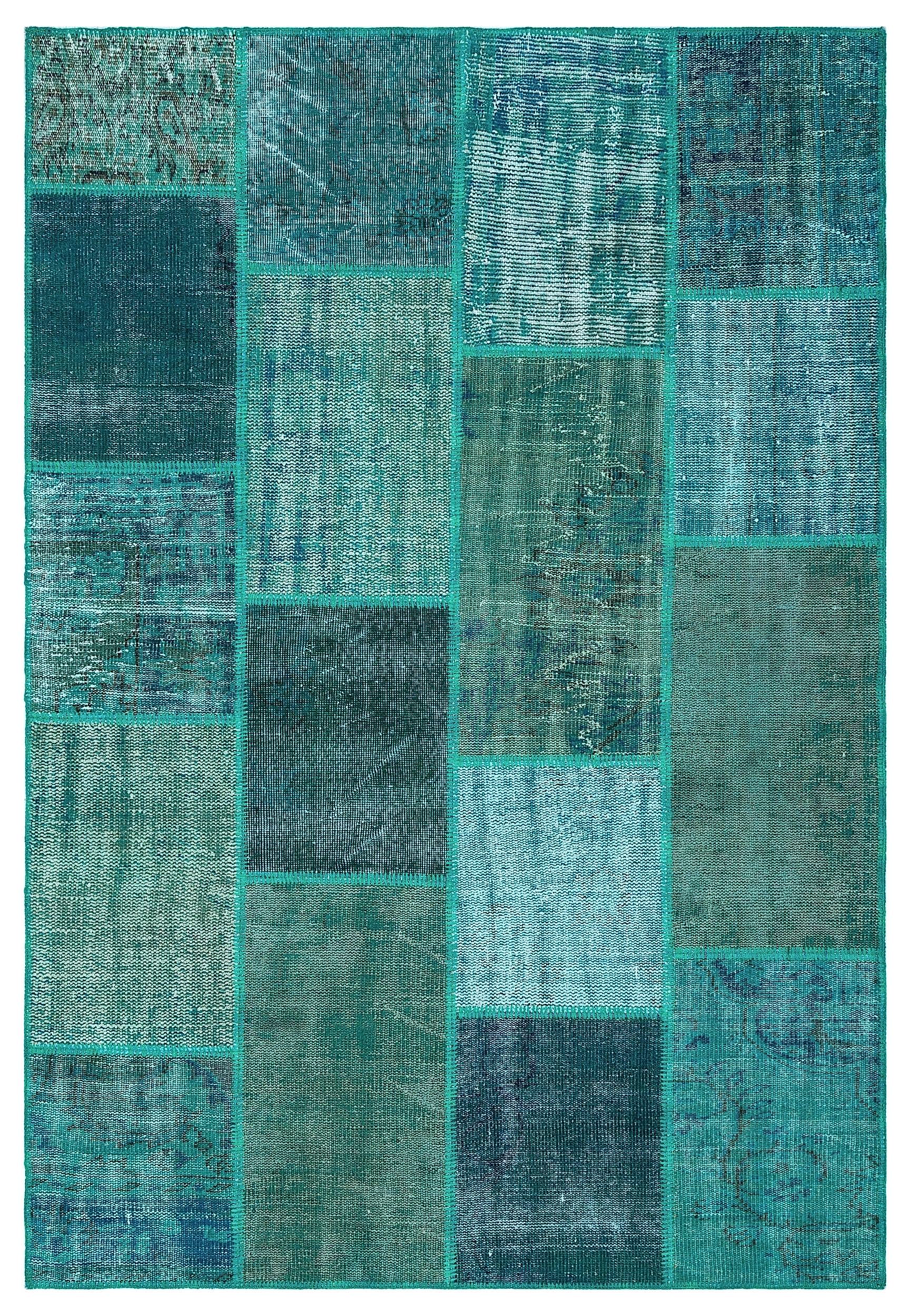 Apex Patchwork Unique Turkuaz 26485 158 cm X 230 cm