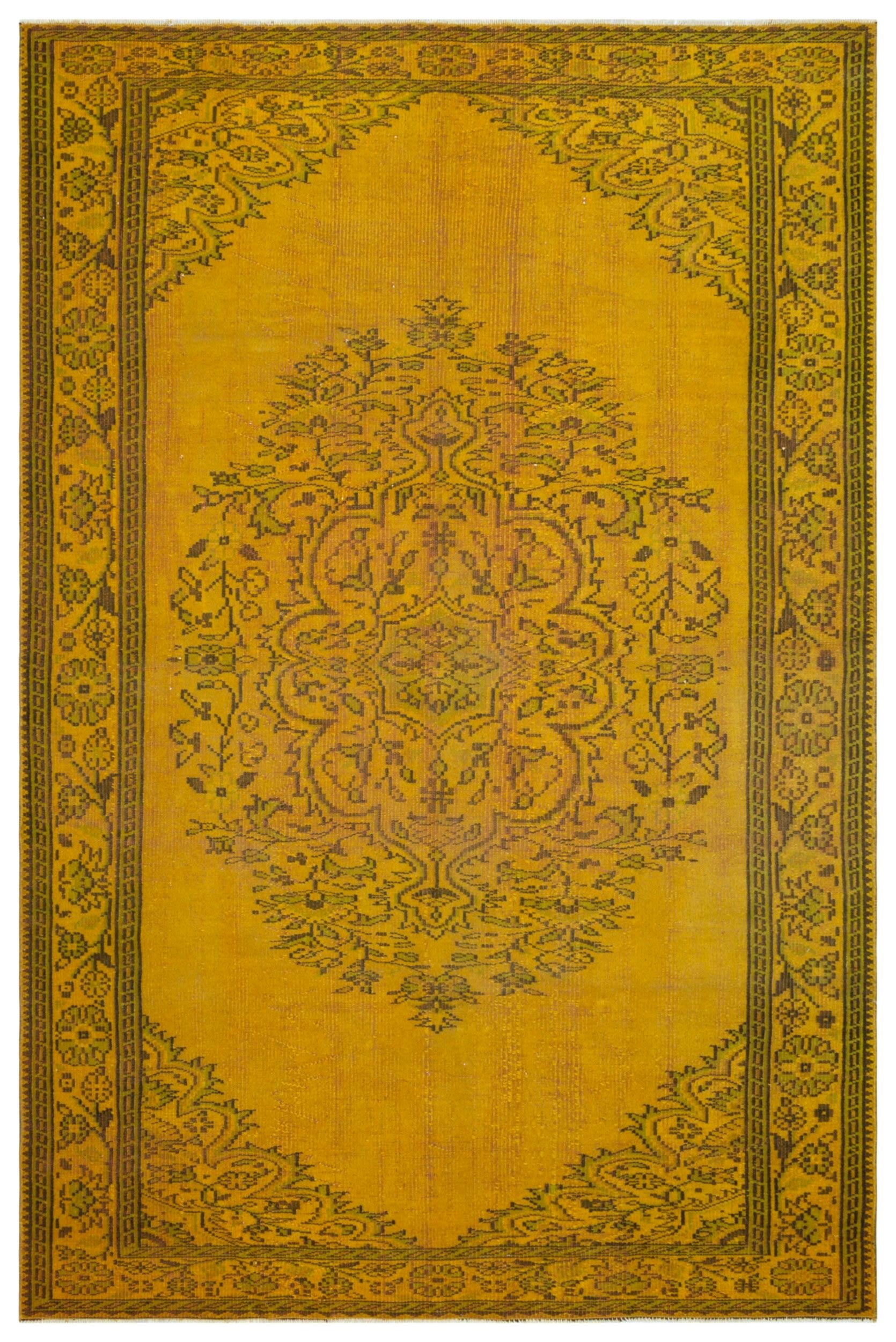 Apex Vintage Sarı 28138 193 cm X 281 cm