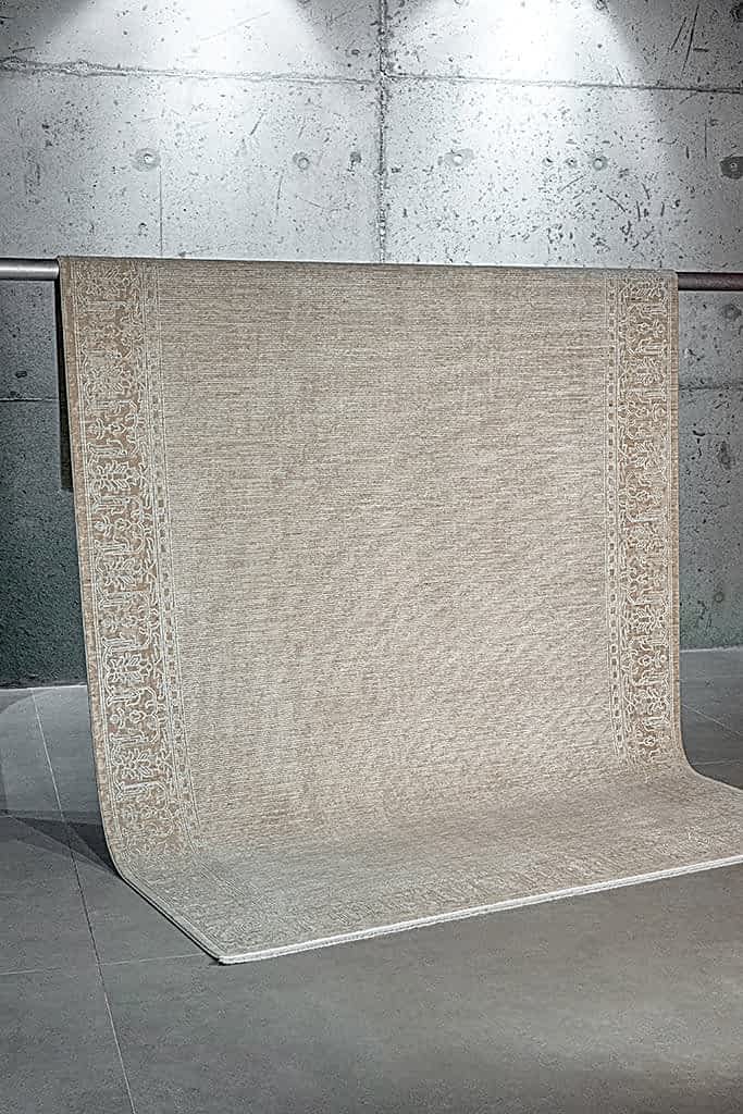 Aura 2855 Krem - Makine Halısı