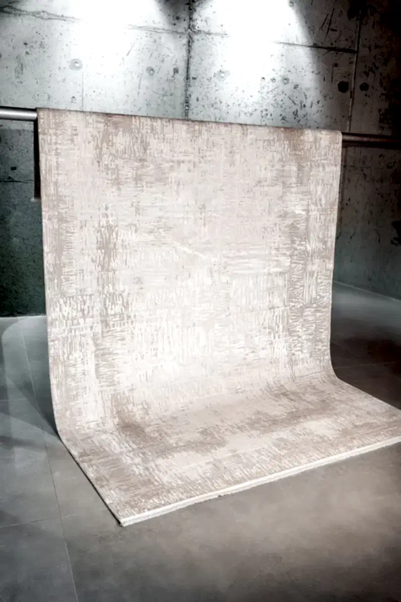 Calista Kesme Halı (Özel Ölçü) - 1712 Bej