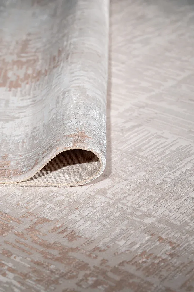 Calista Kesme Halı (Özel Ölçü) - 1712 Bej