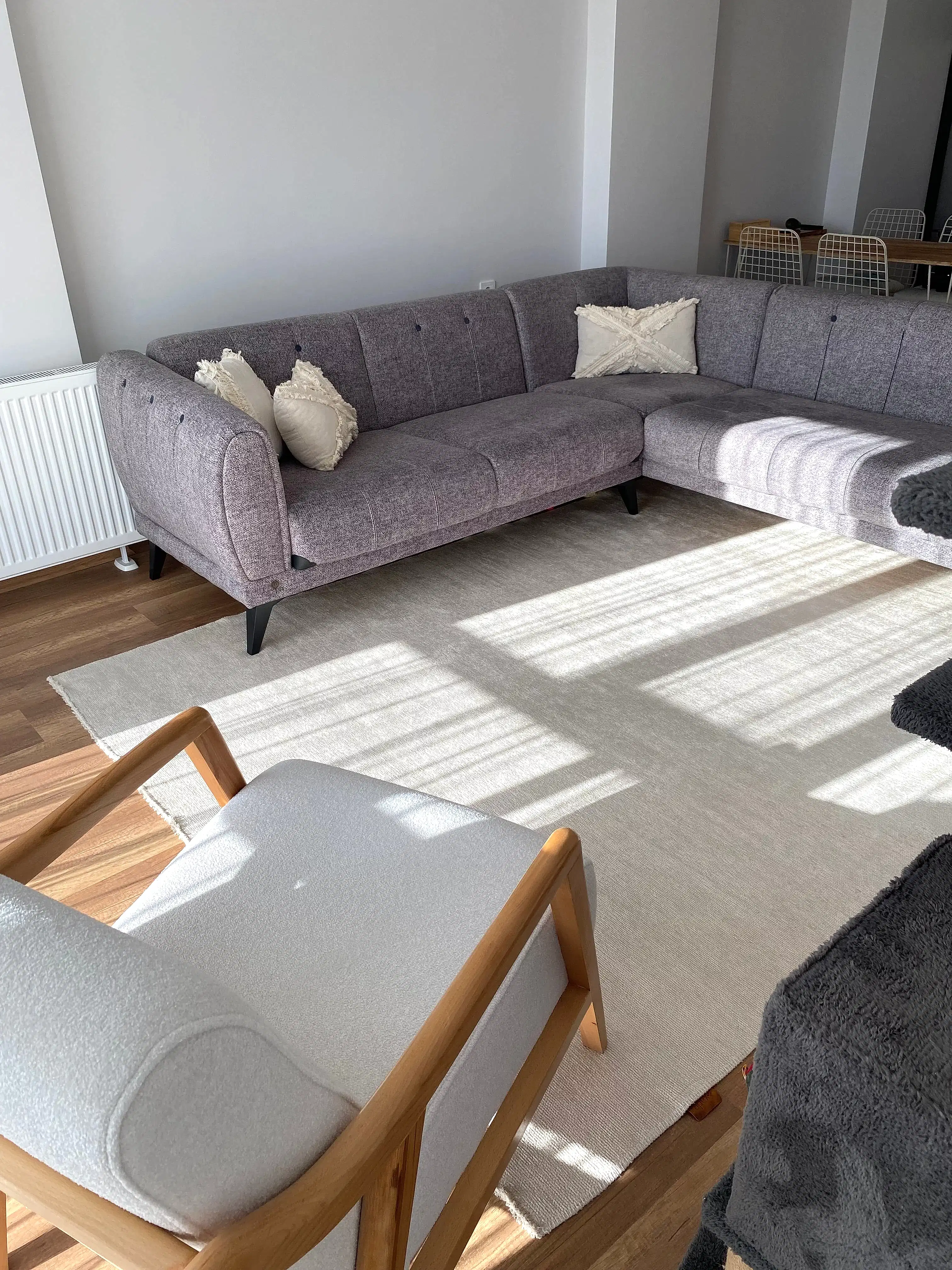 Hare Plus 8911 Ekru - Makine Halısı