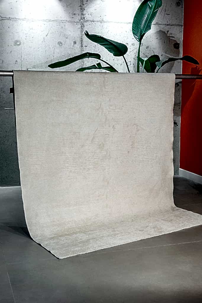 Hare Plus 8911 Ekru - Makine Halısı