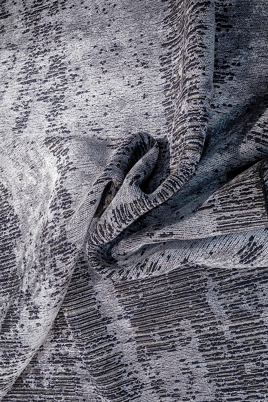 Hare Premium 1341 Krem - Koyu Gri - Makine Halısı