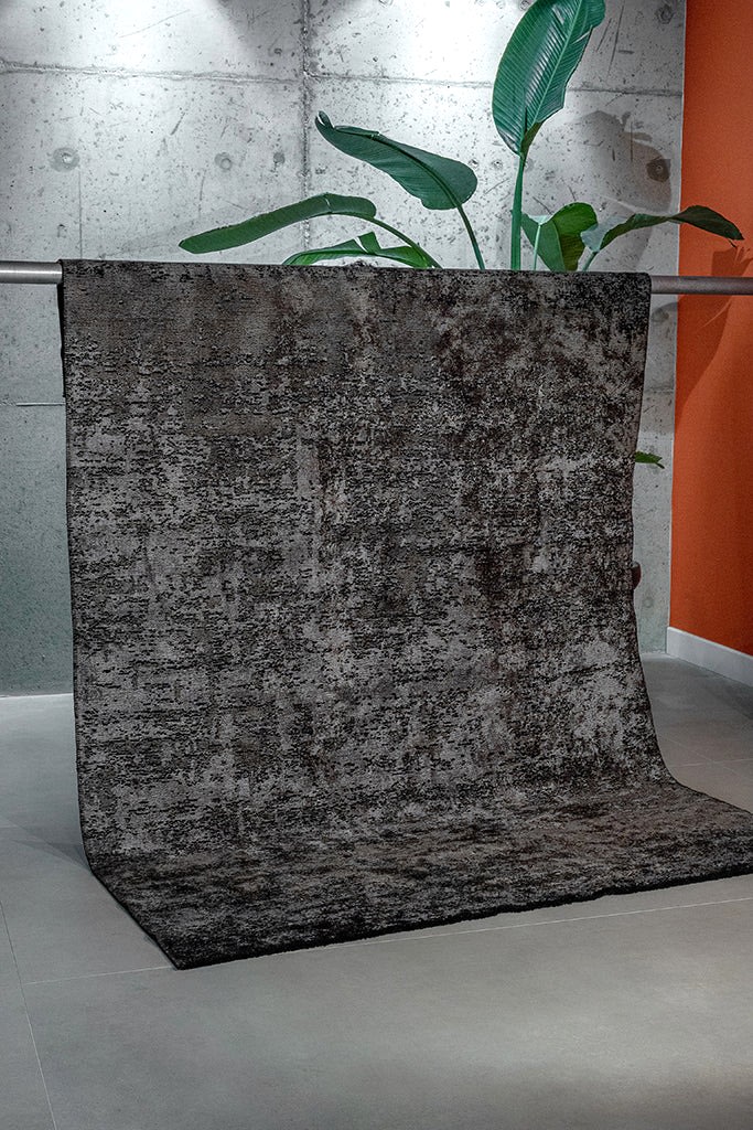 Hare Unique 1411 Gri - Makine Halısı