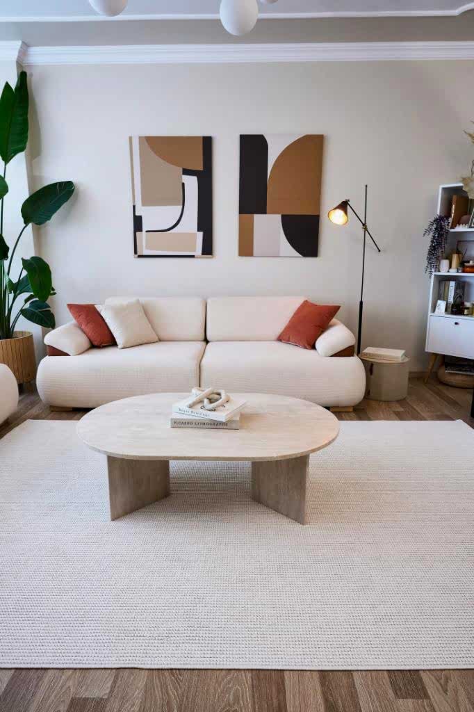 Havana 8595 Ekru - Makine Halısı