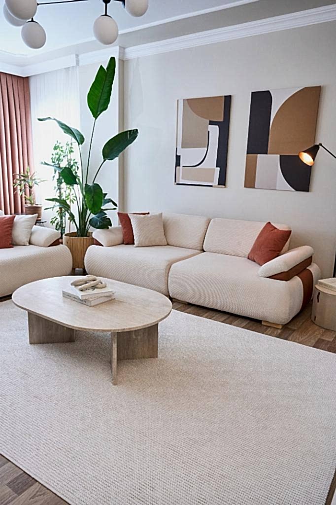 Havana 8595 Ekru - Makine Halısı