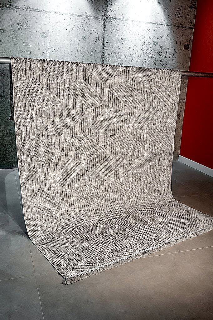 Havana Kesme Halı (Özel Ölçü) - 8592 Bej