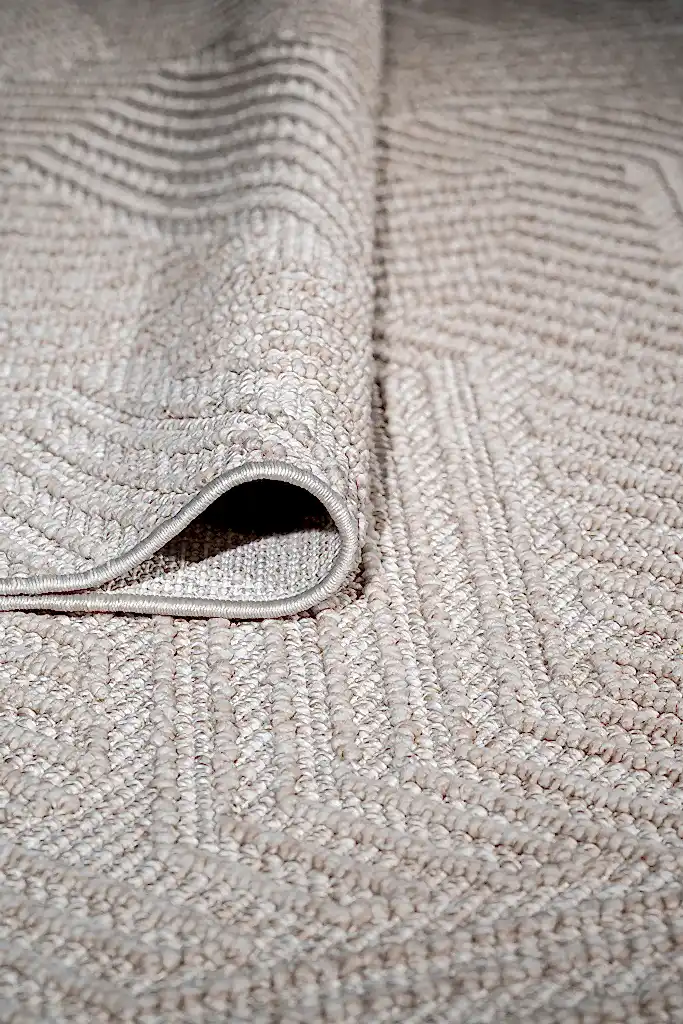 Havana Kesme Halı (Özel Ölçü) - 8592 Bej