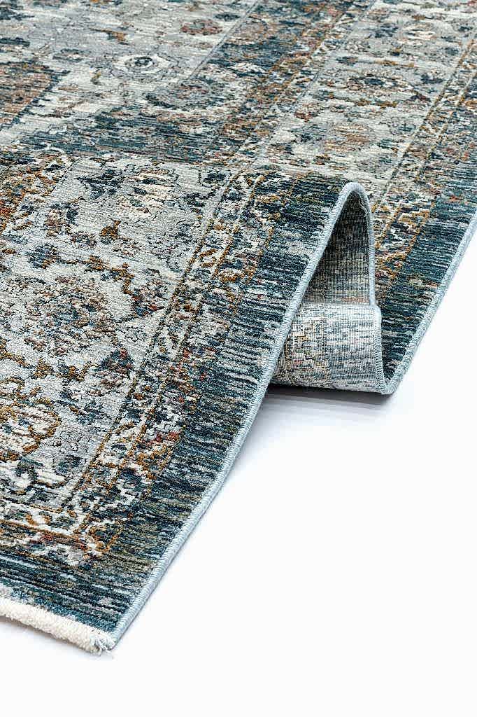 Heriz 8215 Mavi - Makine Halısı