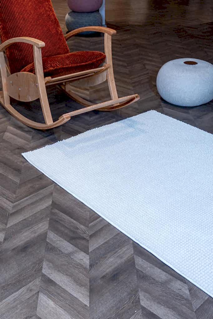 Lava Kesme Halı (Özel Ölçü) - 1541 LV Beyaz