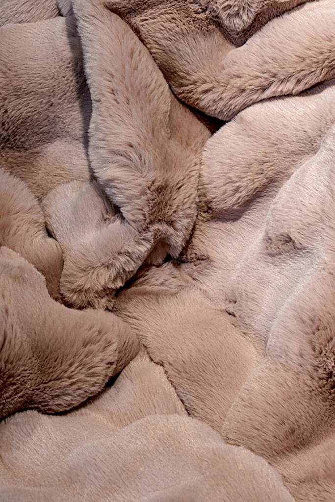 Molecule Kesme Halı (Özel Ölçü) - Pudra