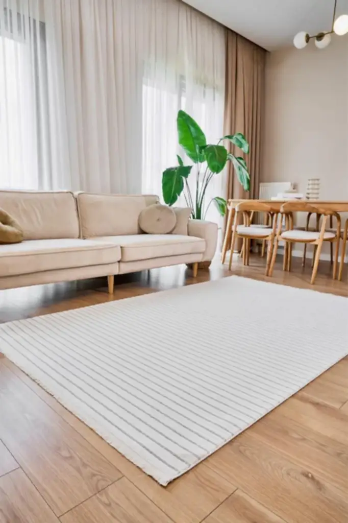 Origami 6931 Beyaz Gri - Dekoratif Halı