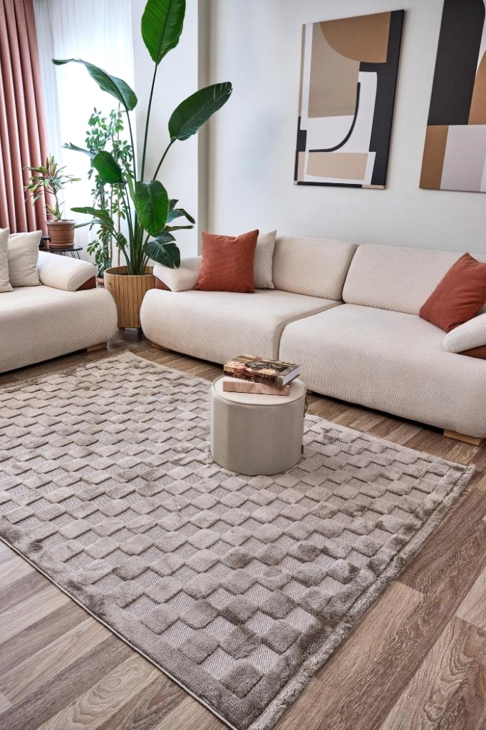 Orion 4212 Bej - Makine Halısı