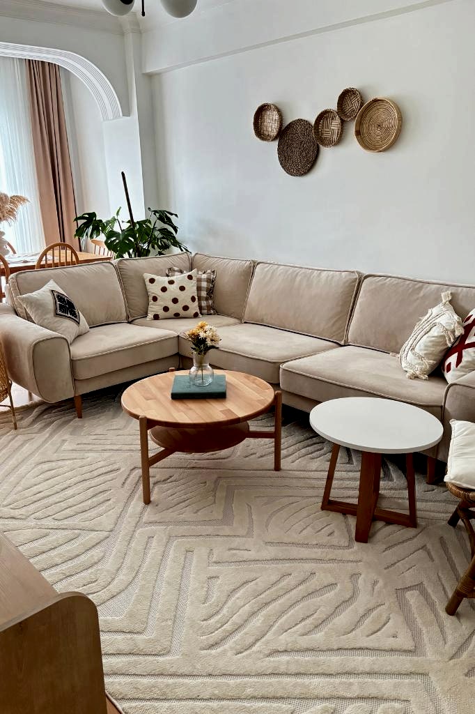 Orion 4221 Krem - Makine Halısı