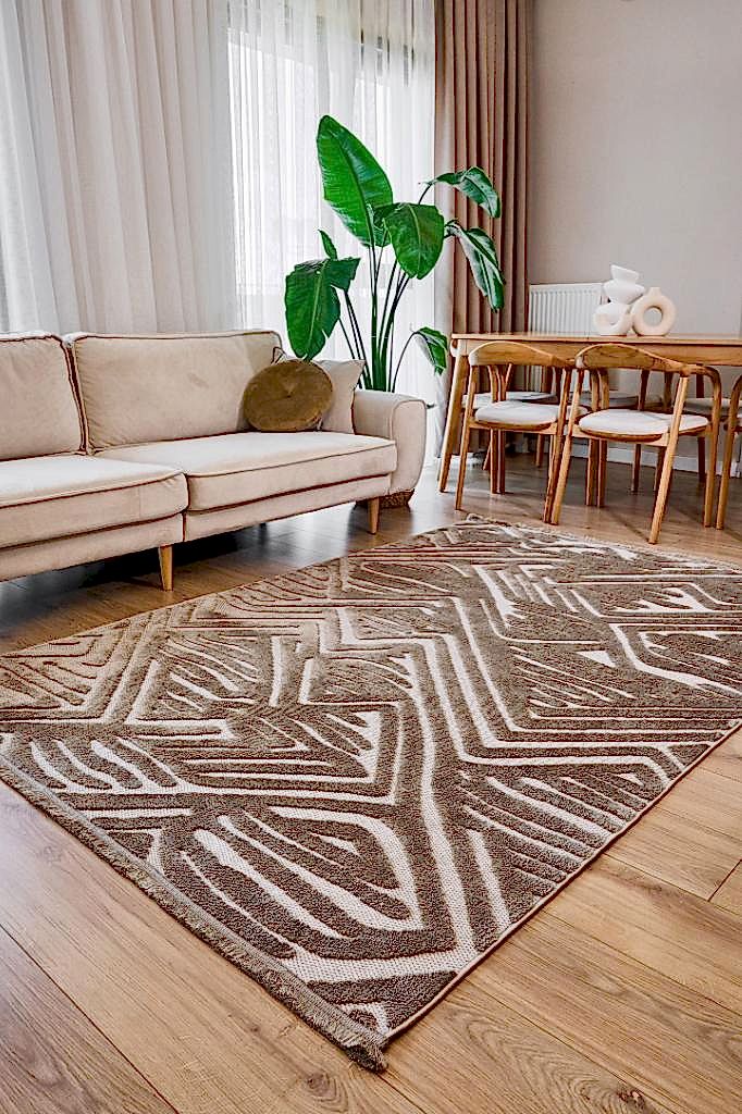 Orion 4222 Bej - Makine Halısı