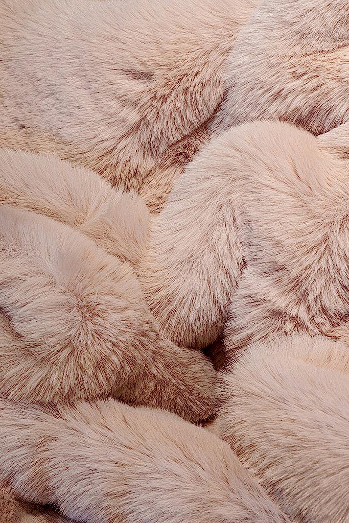 Palma Kesme Halı (Özel Ölçü) - Pudra