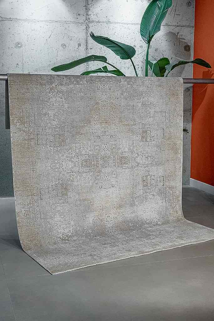 Queen 8101 Altın - Makine Halısı