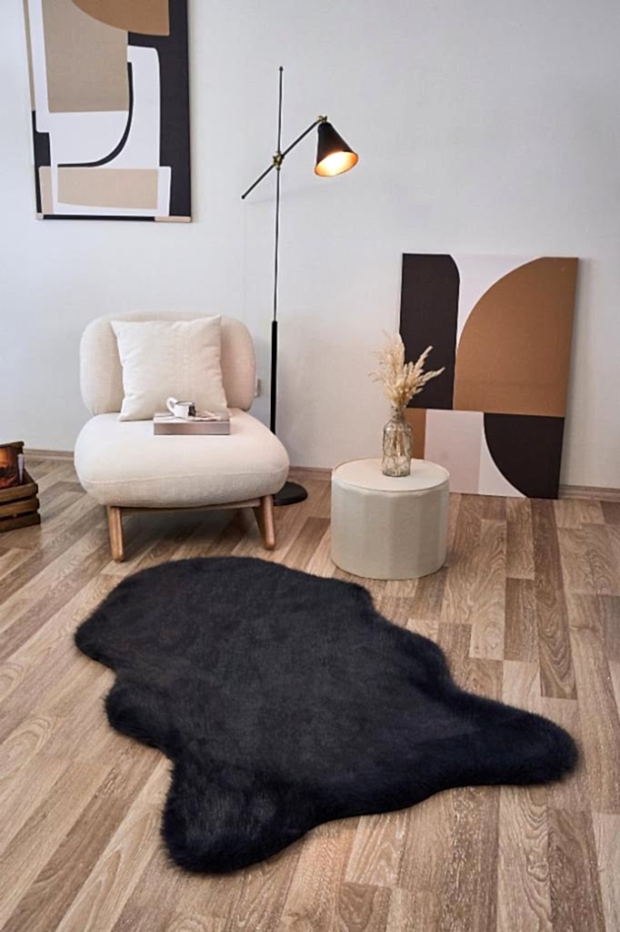 Reiki Antrasit - Dekoratif Halı