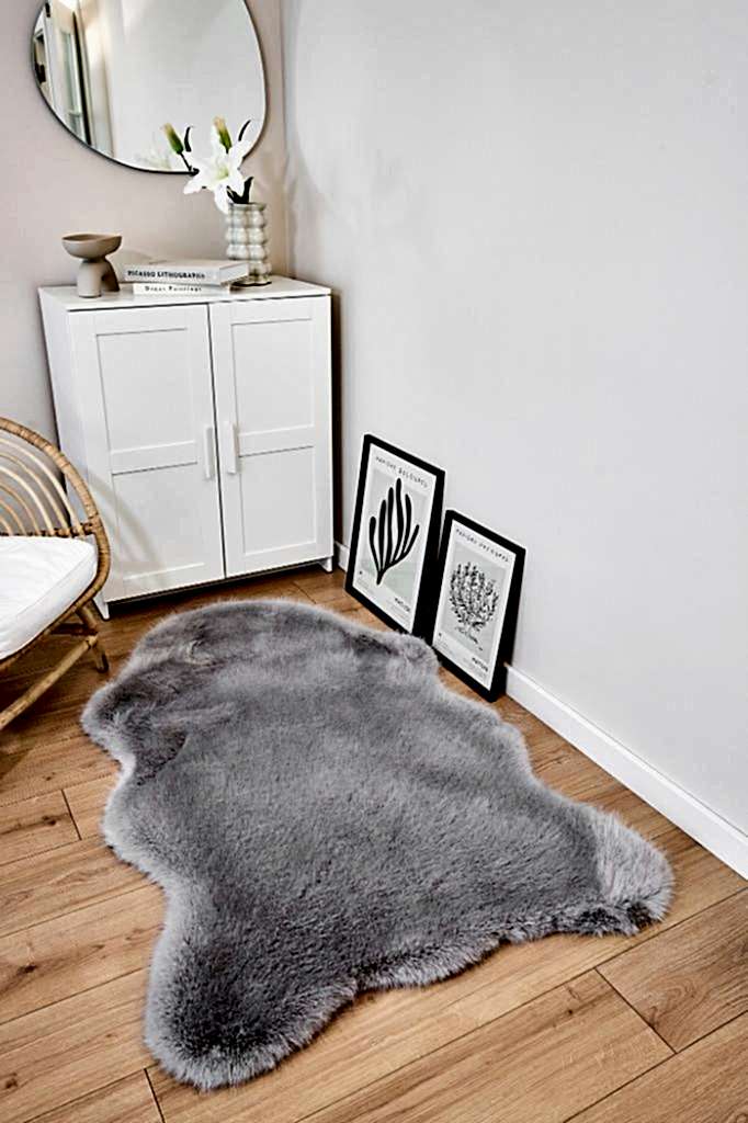 Reiki Gri - Dekoratif Halı