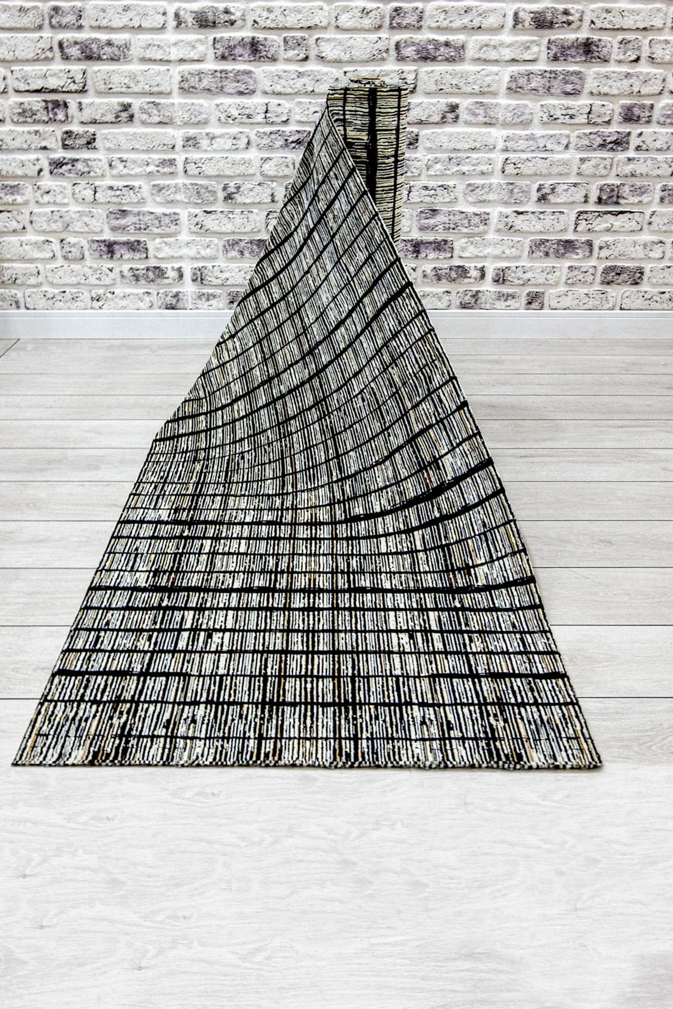 Riena Kesme Halı (Özel Ölçü) - 1151 Siyah