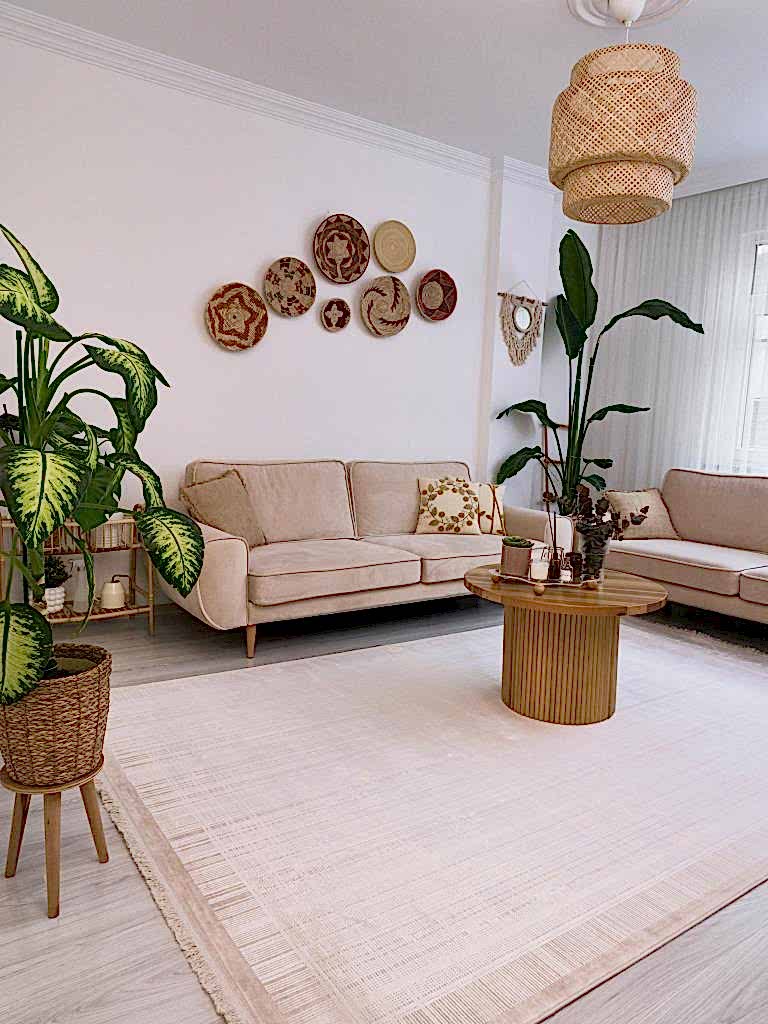 Serenity 7831 Krem - Makine Halısı