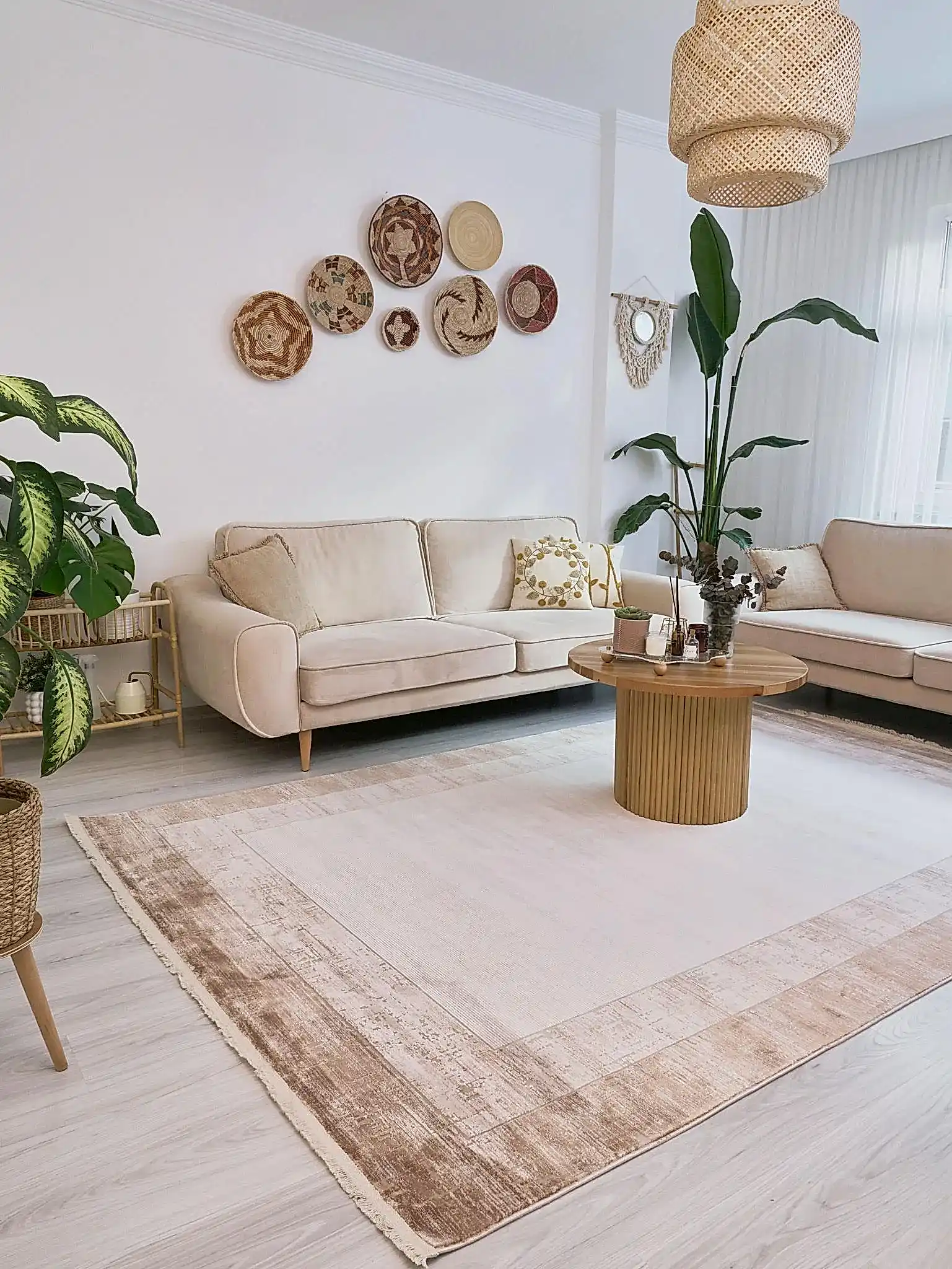 Serenity Kesme Halı (Özel Ölçü) - 7812 Vizon